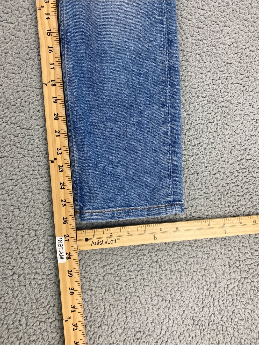 AYR The Yes Yes Yes Straight Ankle Cropped Women's High Rise Jeans  | Size:  25 - Picture 10 of 14